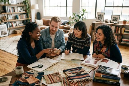 An image of the word anthropology as defined by the science that deals with the origins, physical and cultural development, biological characteristics, and social customs and beliefs of humankind.