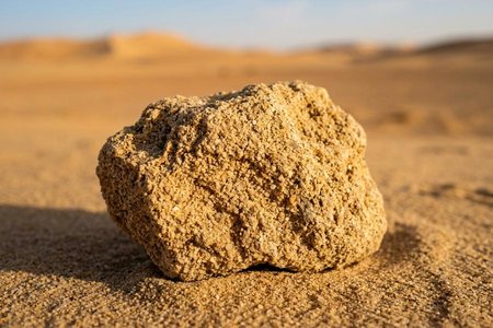 An image of the word arenaceous as defined by (of rocks) sandlike; sandy.