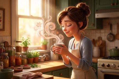 An image of the word aroma as defined by an odor arising from spices, plants, cooking, etc., especially an agreeable odor; fragrance.