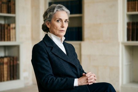 An image of the word austere as defined by severe in manner or appearance; uncompromising; strict; forbidding.