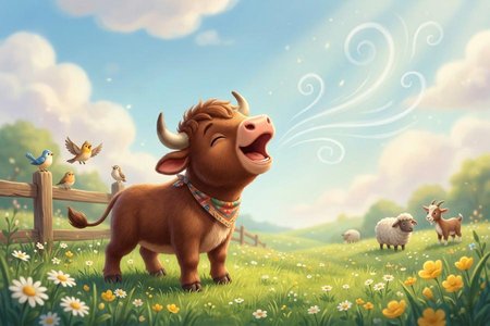 An image of the word bellow as defined by to emit a hollow, loud, animal cry, as a bull or cow.