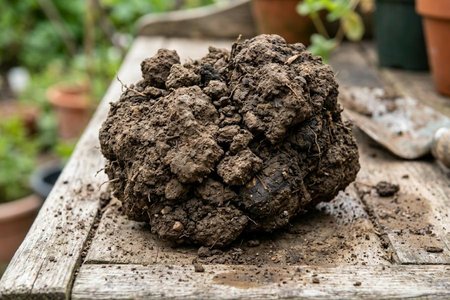 An image of the word clod as defined by a lump or mass, especially of earth or clay.