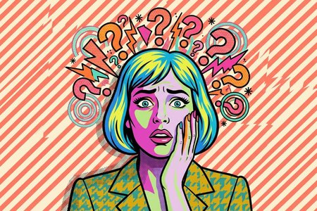 An image of the word consternation as defined by a sudden, alarming amazement or dread that results in utter confusion; dismay.