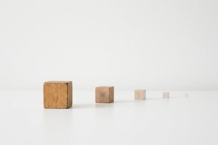 An image of the word diminish as defined by to make or cause to seem smaller, less, less important, etc.; lessen; reduce.