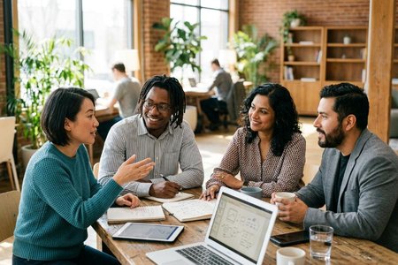 An image of the word discussion as defined by an act or instance of discussing; consideration or examination by argument, comment, etc., especially to explore solutions; informal debate.