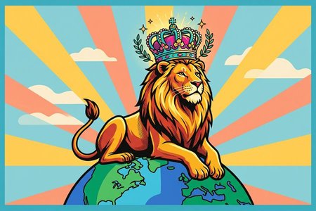 An image of the word dominion as defined by the power or right of governing and controlling; sovereign authority.