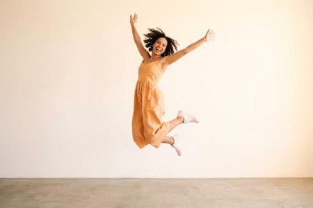 An image of the word ebullient as defined by overflowing with fervor, enthusiasm, or excitement; high-spirited.
