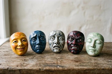 An image of the word emotion as defined by an affective state of consciousness in which joy, sorrow, fear, hate, or the like, is experienced, as distinguished from cognitive and volitional states of consciousness.