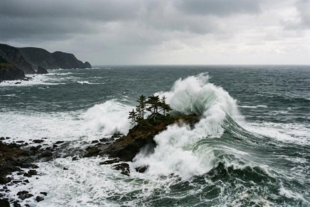 An image of the word engulf as defined by to swallow up in or as in a gulf; submerge.