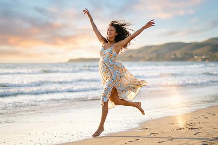 An image of the word euphoria as defined by a state of intense happiness and self-confidence.