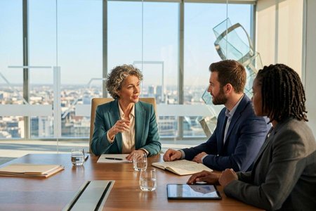 An image of the word executive as defined by a person or group of persons having administrative or supervisory authority in an organization.