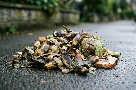 An image of the word fetid as defined by having an offensive odor; stinking.