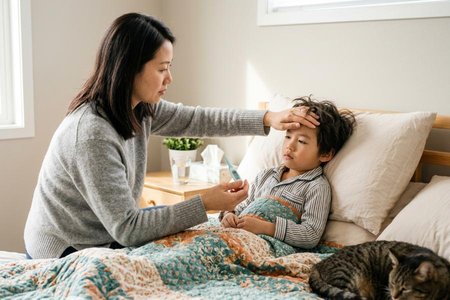 An image of the word fever as defined by an abnormal condition of the body, characterized by undue rise in temperature, quickening of the pulse, and disturbance of various body functions.