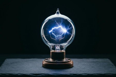 An image of the word fulgurate as defined by to flash or dart like lightning.