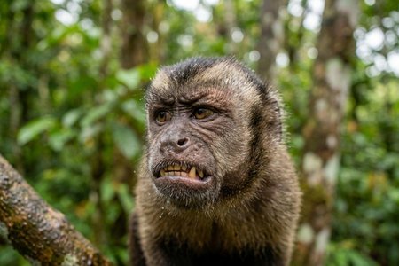 An image of the word grimace as defined by a facial expression, often ugly or contorted, that indicates disapproval, pain, etc.