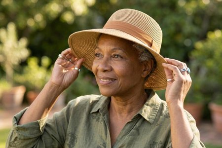 An image of the word hat as defined by a shaped covering for the head, usually with a crown and brim, especially for wear outdoors.