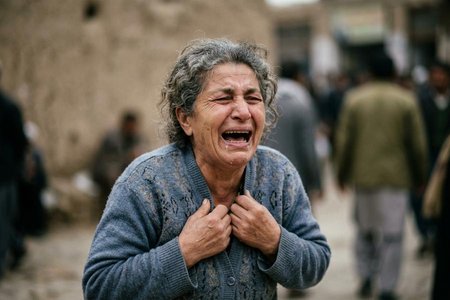 An image of the word hysteria as defined by an uncontrollable outburst of emotion or fear, often characterized by irrationality, laughter, weeping, etc.