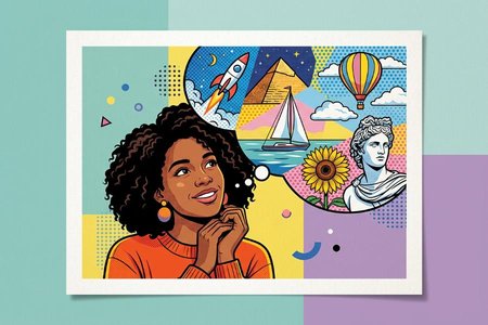 An image of the word imagery as defined by the formation of mental images, figures, or likenesses of things, or of such images collectively.