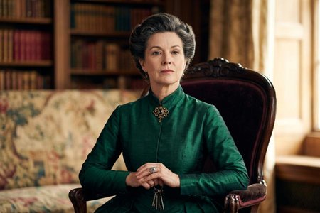 An image of the word imperious as defined by domineering in a haughty manner; dictatorial; overbearing: an imperious person.