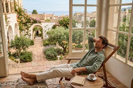 An image of the word leisure as defined by freedom from the demands of work or duty.