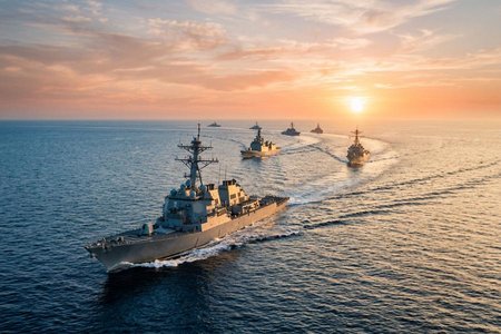 An image of the word maneuver as defined by a planned and regulated movement or evolution of troops, warships, etc.