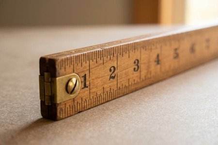 An image of the word measure as defined by a unit or standard of measurement.