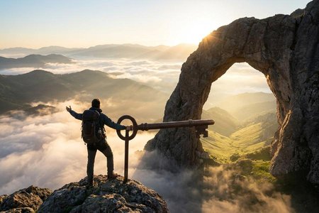 An image of the word metaphor as defined by a figure of speech in which a term or phrase is applied to something to which it is not literally applicable in order to suggest a resemblance, as in “A mighty fortress is our God.”