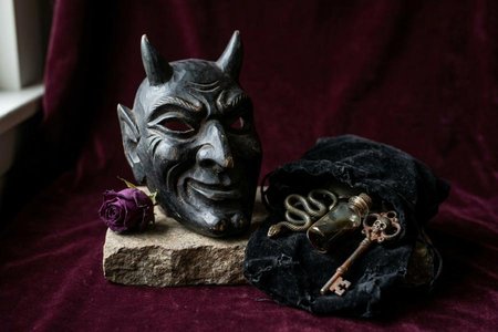An image of the word nefarious as defined by extremely wicked or villainous; iniquitous.