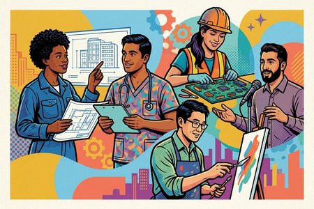 An image of the word occupation as defined by a person's usual or principal work or business, especially as a means of earning a living; vocation.