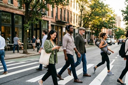 An image of the word pedestrian as defined by a person who goes or travels on foot; walker.