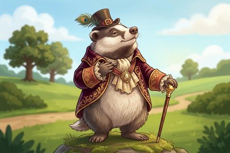 An image of the word pompous as defined by characterized by an ostentatious display of dignity or importance.