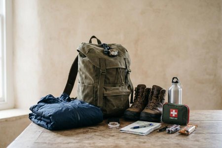 An image of the word prepared as defined by properly expectant, organized, or equipped; ready.