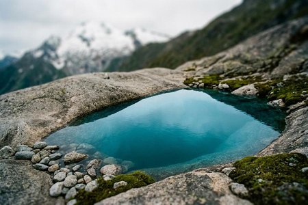 An image of the word pristine as defined by having its original purity; uncorrupted or unsullied.