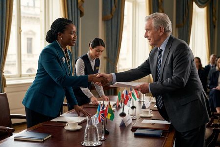 An image of the word protocol as defined by the customs and regulations dealing with diplomatic formality, precedence, and etiquette.
