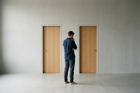 An image of the word quandary as defined by a state of perplexity or uncertainty, especially as to what to do; dilemma.