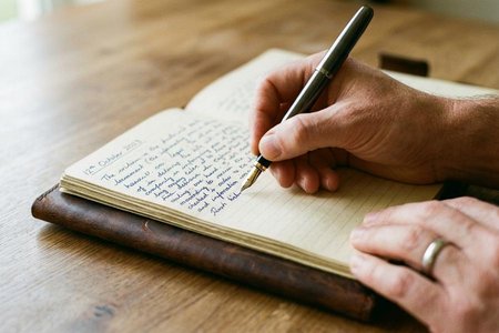 An image of the word record as defined by to set down in writing or the like, as for the purpose of preserving evidence.