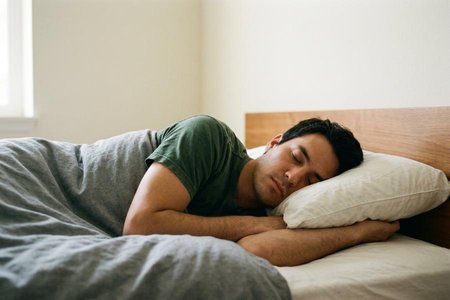 An image of the word rest as defined by the refreshing quiet or repose of sleep.