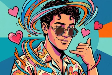 An image of the word rizz as defined by attractiveness, charm, or skill in flirtation that allows one to easily attract romantic or sexual partners.