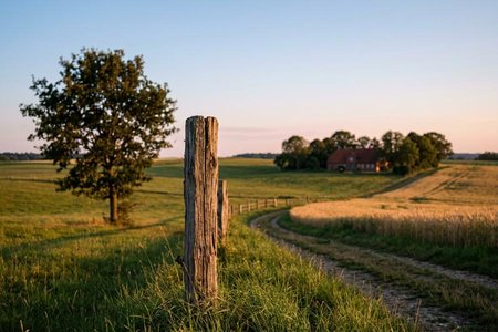 An image of the word rural as defined by of, relating to, or characteristic of the country, country life, or country people; rustic.