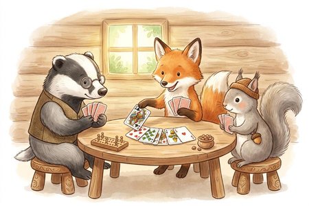 An image of the word skat as defined by a card game for three players, using a pack of 32 playing cards, sevens through aces, the object being to fulfill any of various contracts, with scoring computed on strategy and on tricks won.