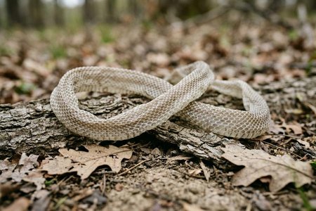 An image of the word slough as defined by the outer layer of the skin of a snake, which is cast off periodically.