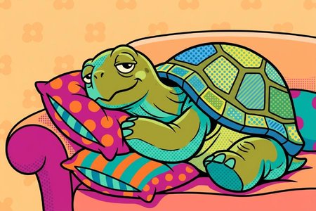 An image of the word sluggish as defined by indisposed to action or exertion; lacking in energy; lazy; indolent.