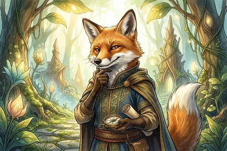 An image of the word sly as defined by cunning or wily.
