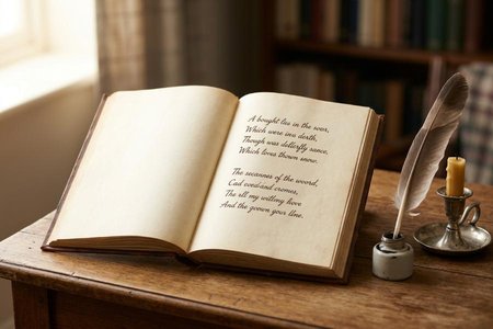 An image of the word stanza as defined by an arrangement of a certain number of lines, usually four or more, sometimes having a fixed length, meter, or rhyme scheme, forming a division of a poem.