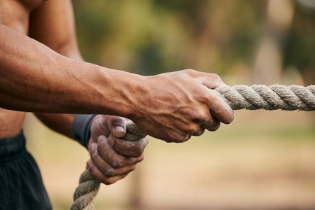 An image of the word strength as defined by the quality or state of being strong; bodily or muscular power.