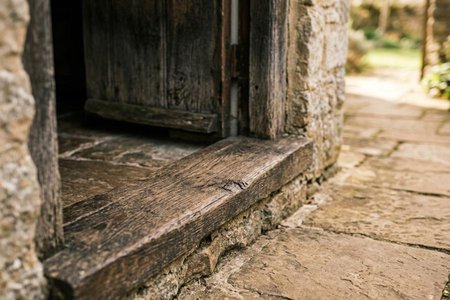 An image of the word threshold as defined by the sill of a doorway.