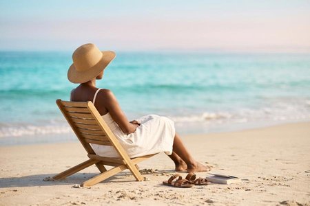 An image of the word vacation as defined by a period of suspension of work, study, or other activity, usually used for rest, recreation, or travel; recess or holiday.