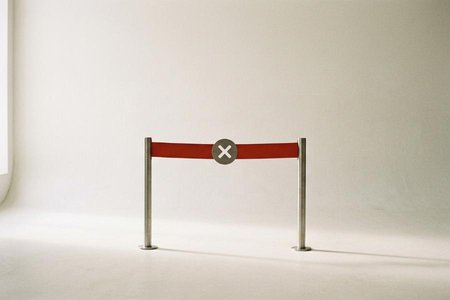 An image of the word verboten as defined by forbidden, as by law; prohibited.