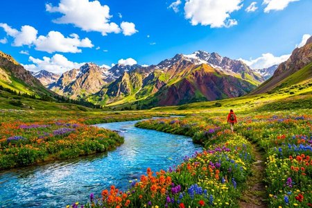 An image of the word vivid as defined by strikingly bright or intense, as color, light, etc..