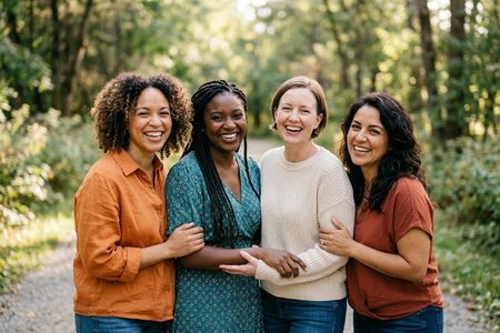 An image of the word women as defined by the plural of woman.